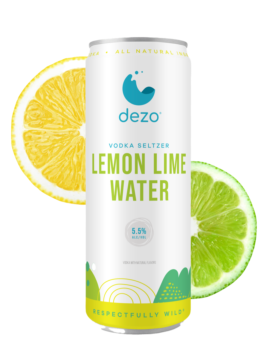 Dezo Spiked Lemon Lime Water DrinkDezo